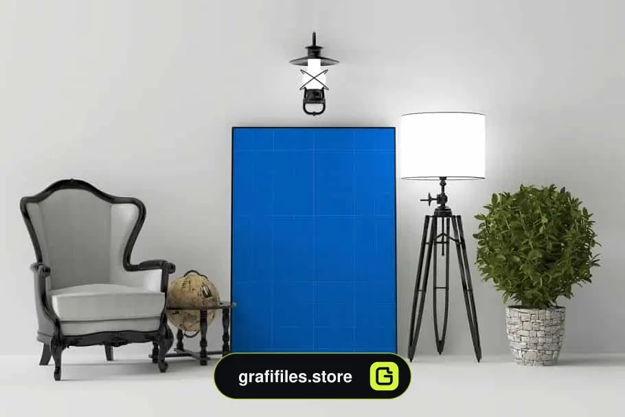 موکاپ تابلو نقاشی Interiors Posters Mock-up