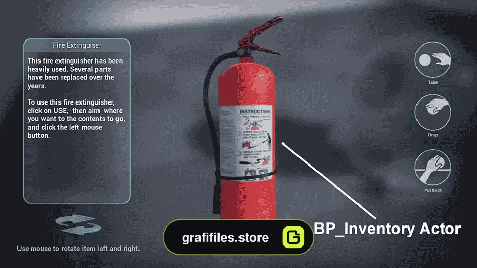 Inventory Examine Interface برای آنریل انجین - 1