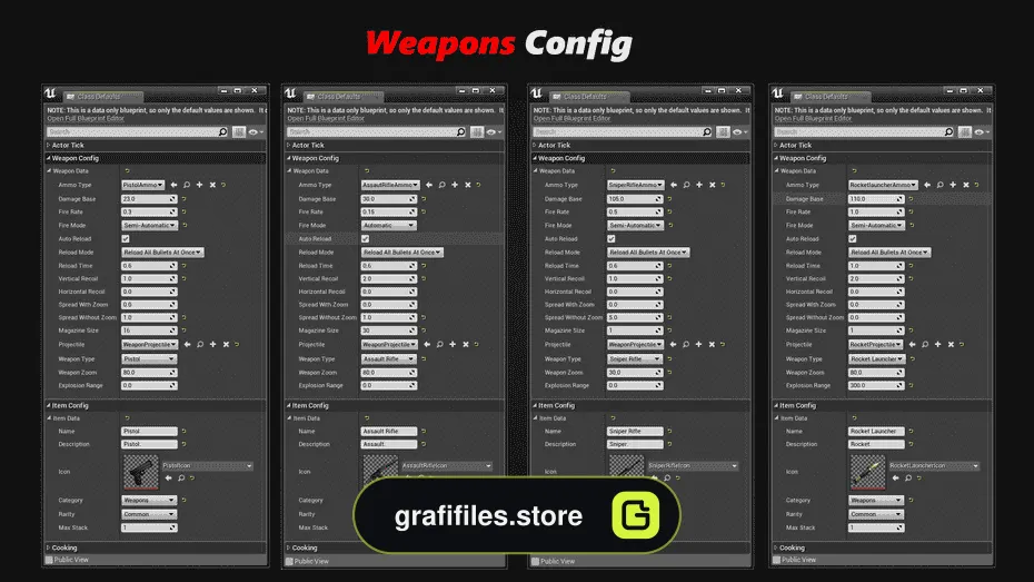 Inventory for Battle Royale برای آنریل انجین - 23
