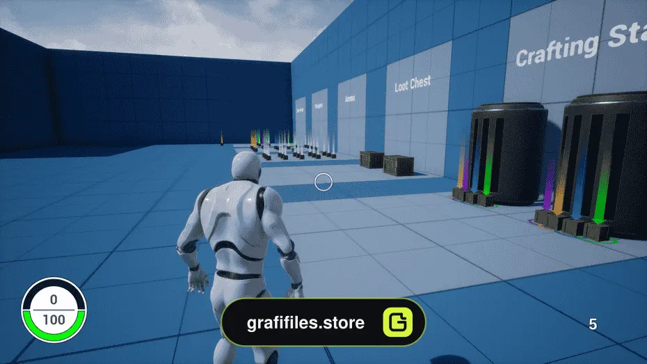 Inventory for Battle Royale برای آنریل انجین - 3