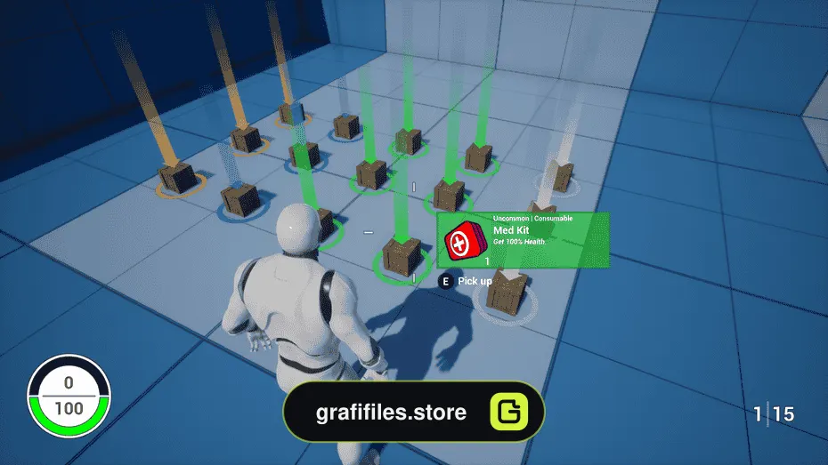 Inventory for Battle Royale برای آنریل انجین - 5