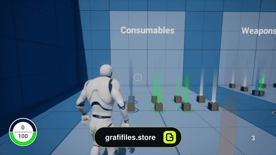Inventory for Battle Royale برای آنریل انجین - 7