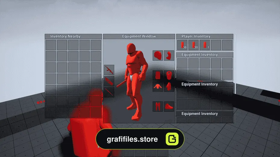 Inventory System برای آنریل انجین - 5