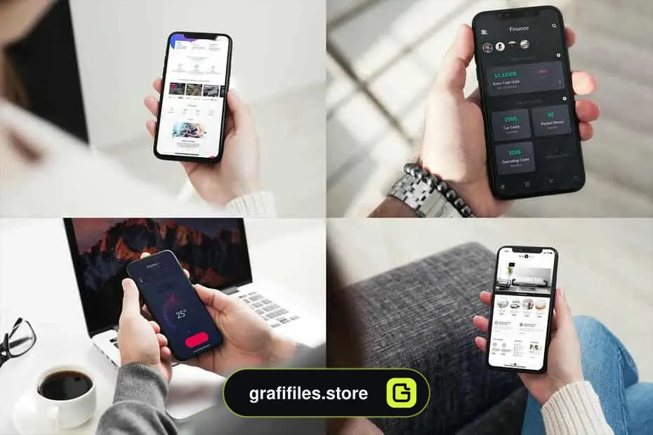 موکاپ آیفون ایکس IPhone X Mock-Up’s