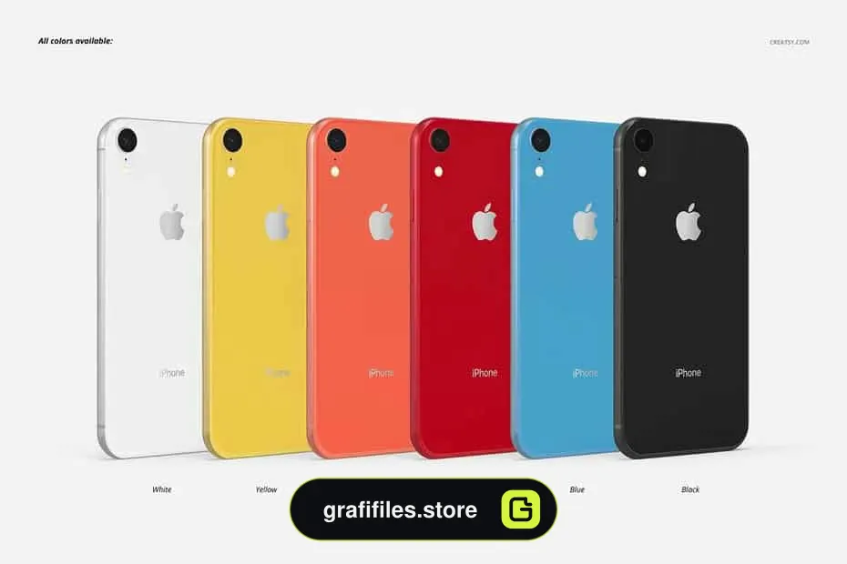 موکاپ قاب گوشی آیفون ایکس