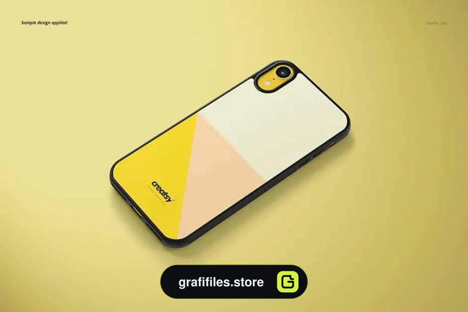 موکاپ قاب گوشی آیفون ایکس