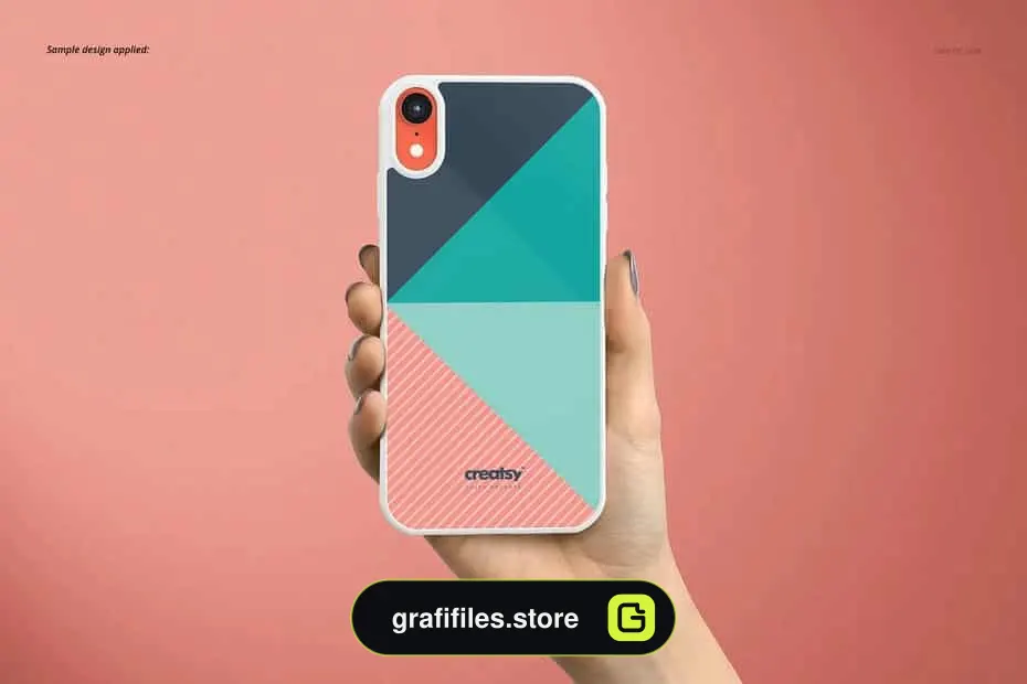 موکاپ قاب آیفون ایکس - 14