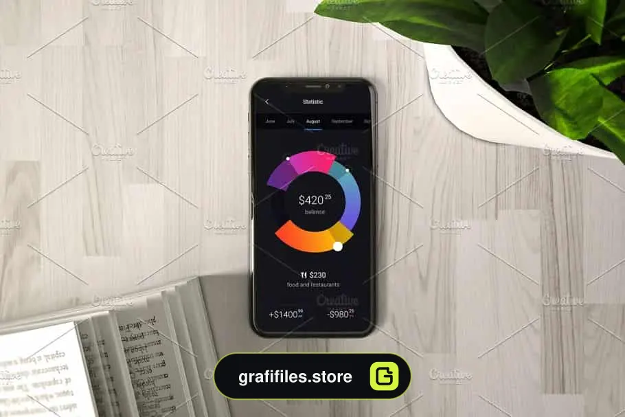 موکاپ آیفون ایکس iPhone XS in studio