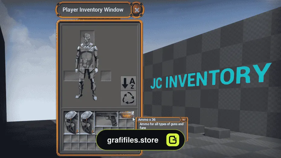 JC Inventory برای آنریل انجین - 3
