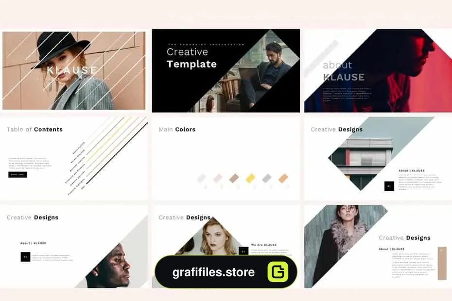 قالب پاورپوینت KLAUSE PowerPoint Template