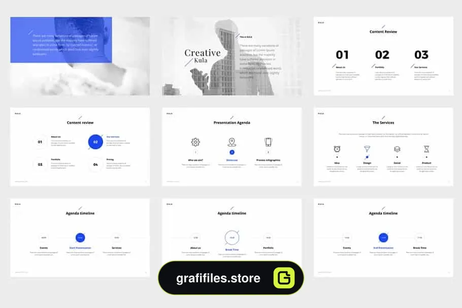 قالب آماده کینوت KULA Keynote Template