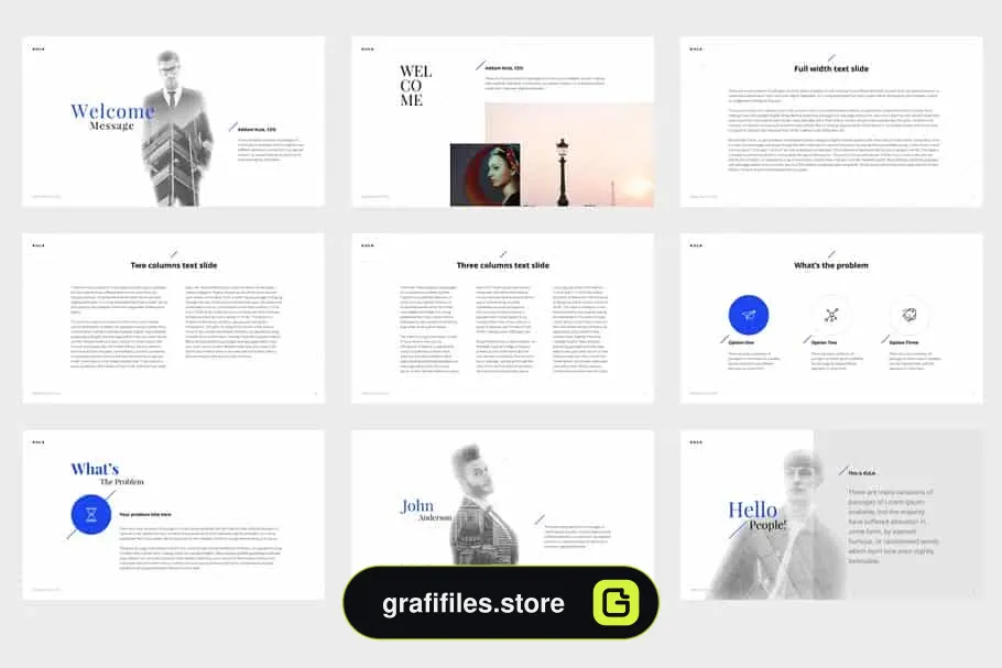 قالب پاورپوینت KULA Powerpoint Template
