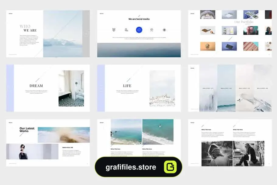 قالب پاورپوینت KULA Powerpoint Template - 7