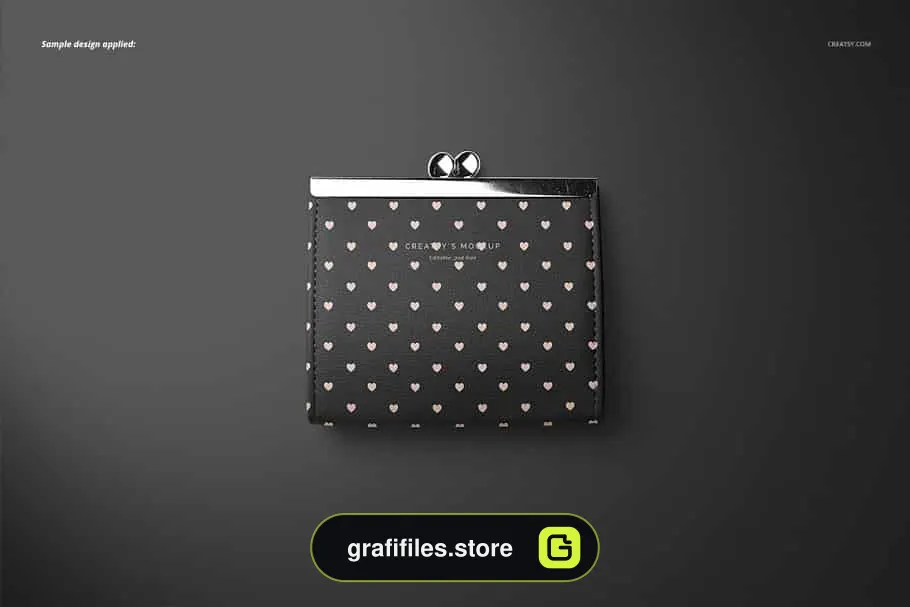 موکاپ کیف پول چرم زنانه