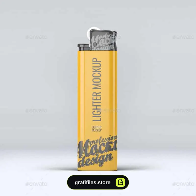موکاپ فندک Lighter Mock-Up