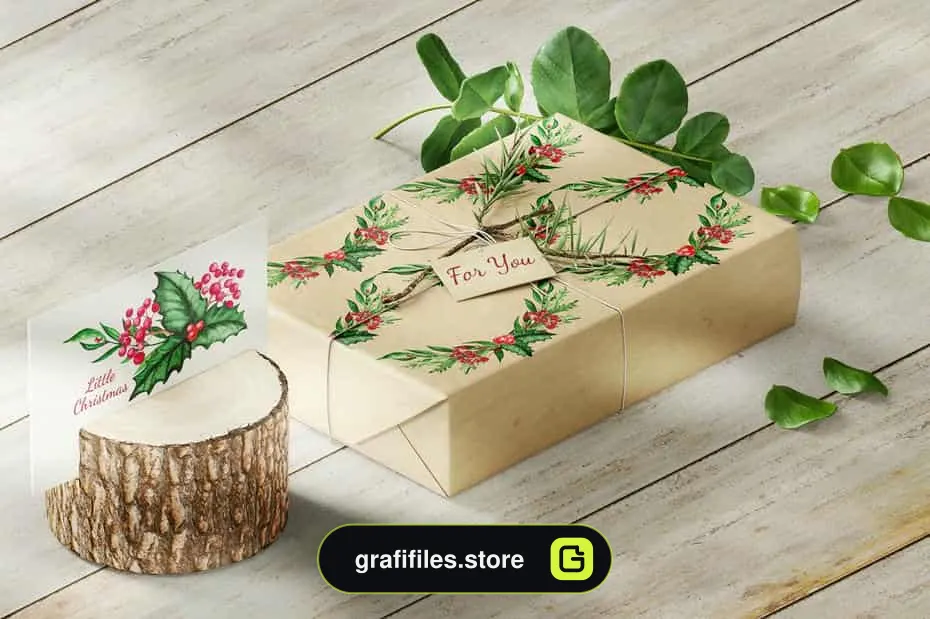 کلیپ آرت کریسمس Little Christmas - 10