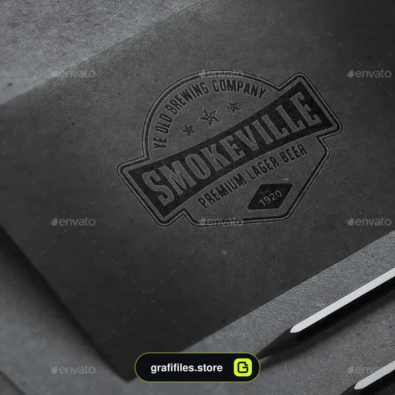 موکاپ لوگو Logo Mock up