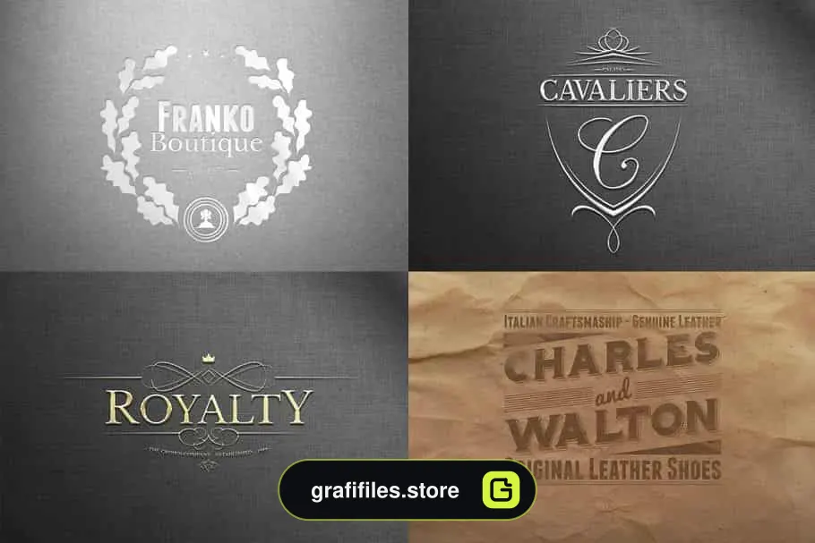 موکاپ لوگو Logo Mock ups Vol.2