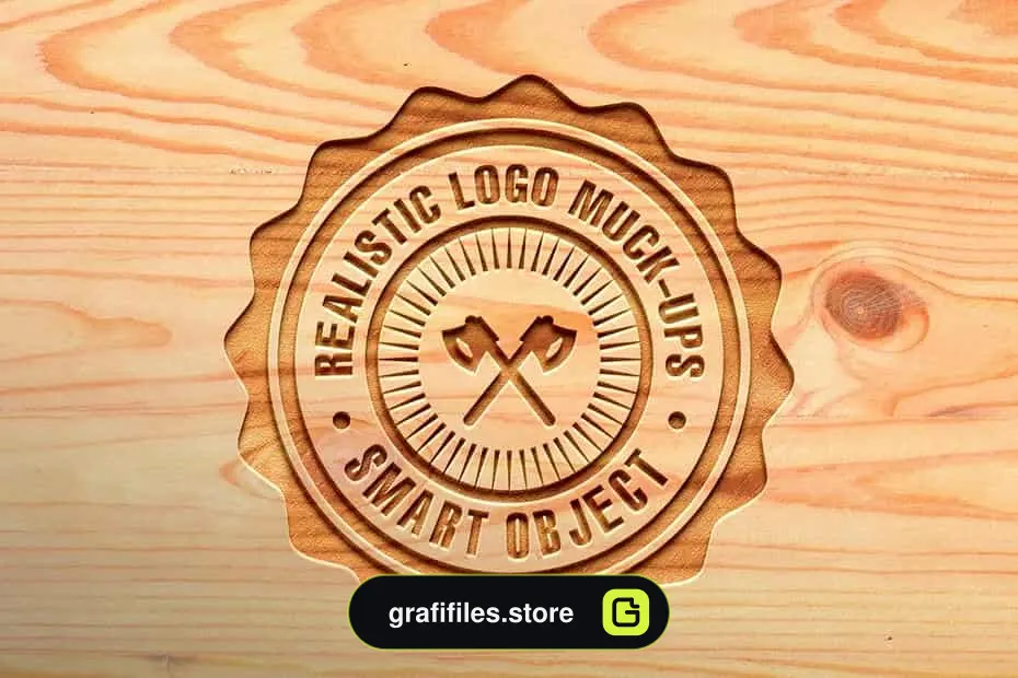 موکاپ لوگو Logo Mock ups