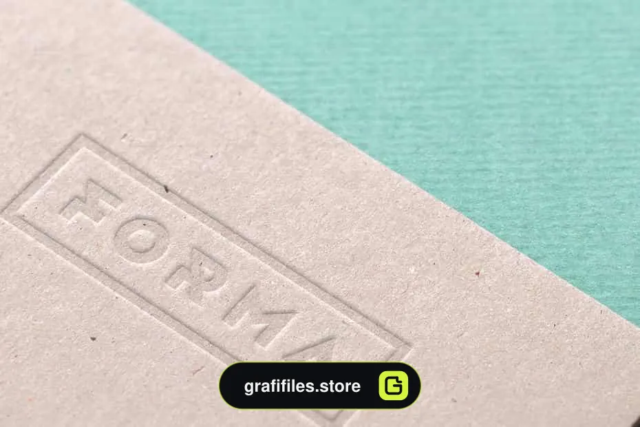 موکاپ لوگو Logo Mockup Pack Paper Edition