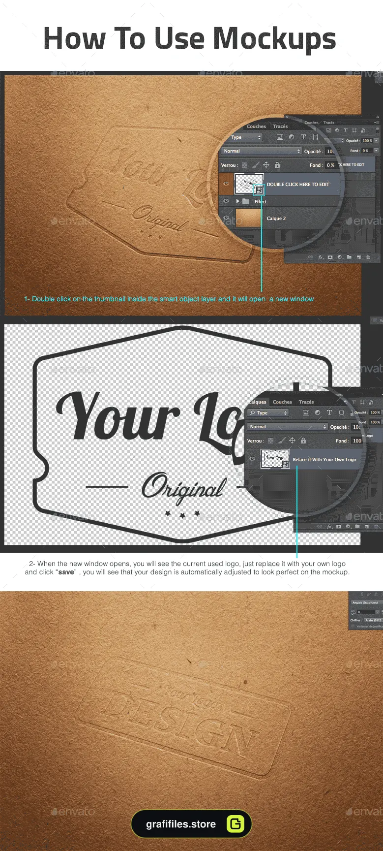 موکاپ لوگو Logo Mockup Set