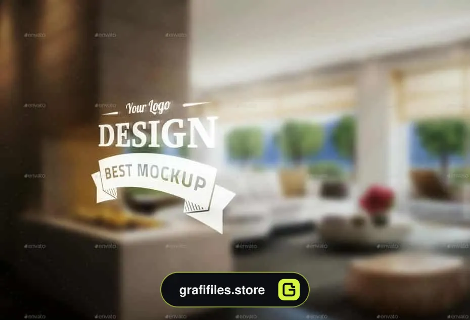 موکاپ لوگو Logo Mockup Set - 4
