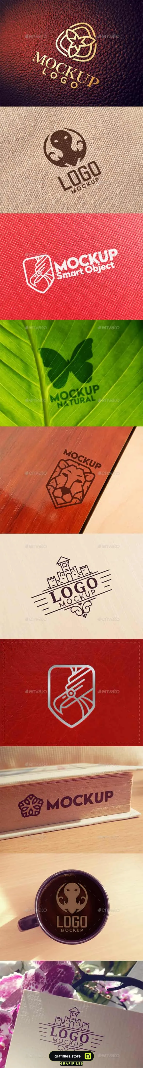 دانلود موکاپ لوگو Logo Mockups