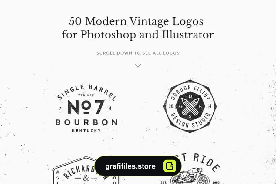 فایل لایه باز لوگو Logo Templates Bundle - 1