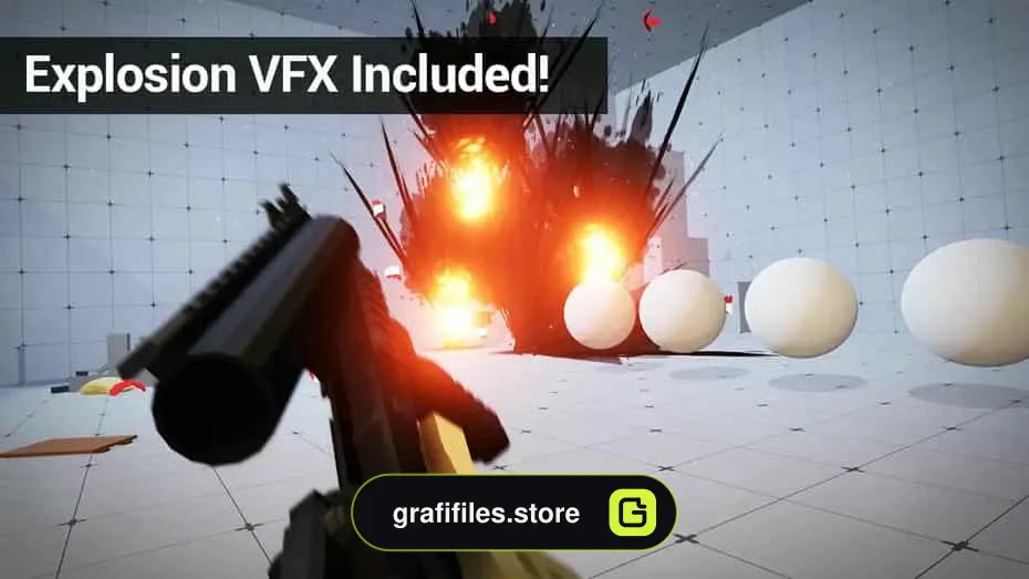 Low Poly FPS Pack برای یونیتی - 27