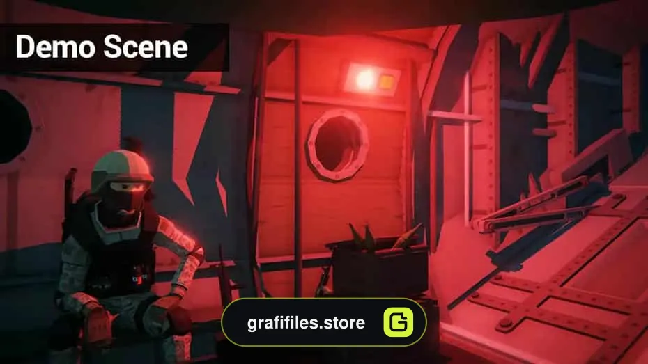 Low Poly FPS Pack برای یونیتی - 11