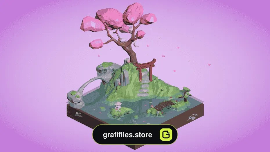محیط بازی Low Poly برای یونیتی - 13