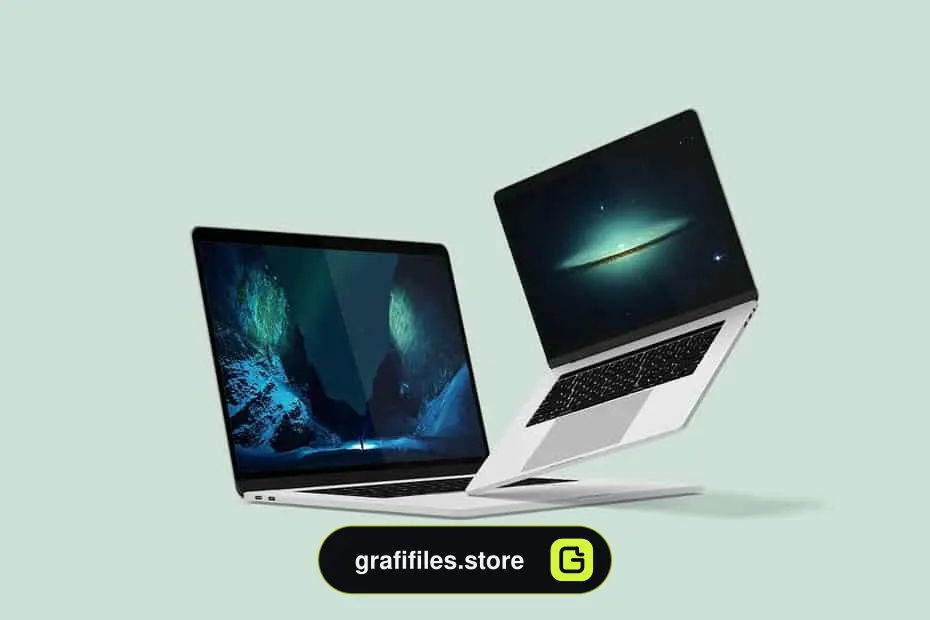 موکاپ مک بوک پرو Macbook Pro Screen Mockup