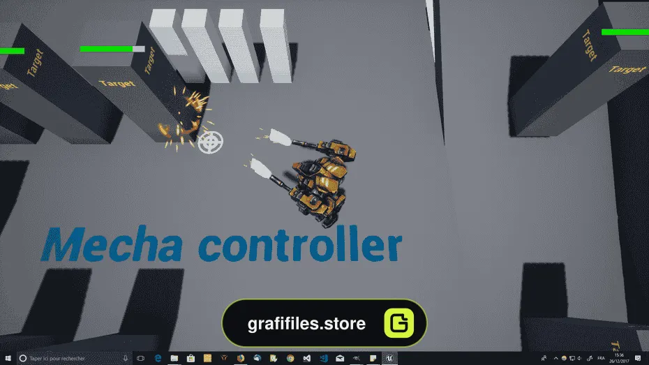 Mecha Controller برای آنریل انجین - 7