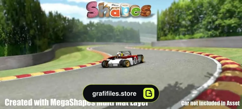 پروژه Mega Shapes برای یونیتی - 1