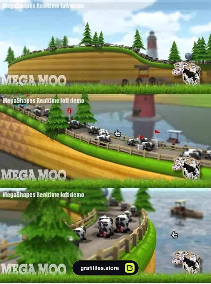 پروژه Mega Shapes برای یونیتی - 17