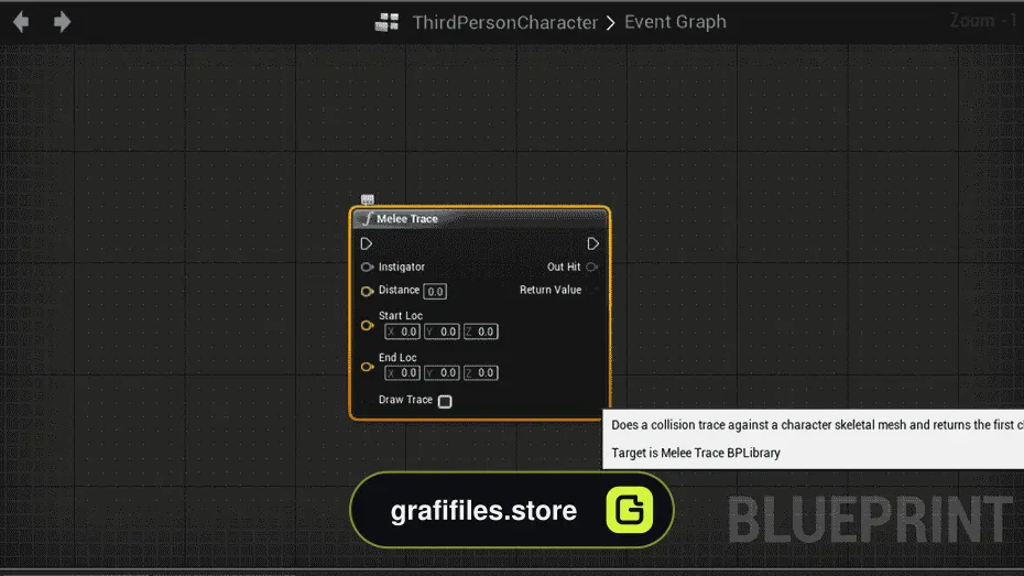 Melee Tracing Plugin برای آنریل انجین - 7