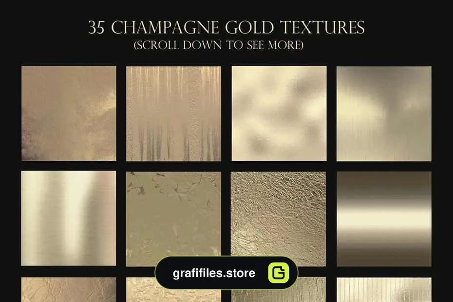 تکسچر فلز Metallic textures bundle - 5