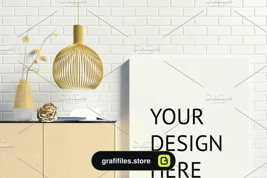 موکاپ قاب عکس Mock Up Poster - 5