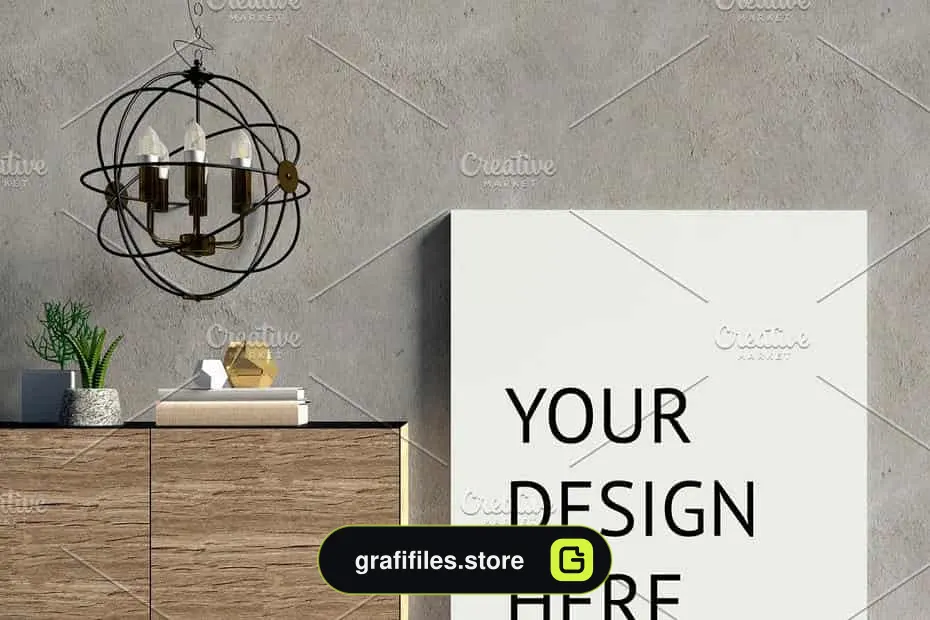 موکاپ قاب عکس Mock Up Poster - 7