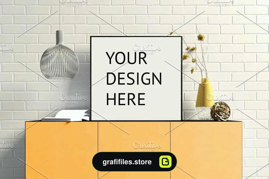موکاپ قاب عکس Mock Up Poster - 9