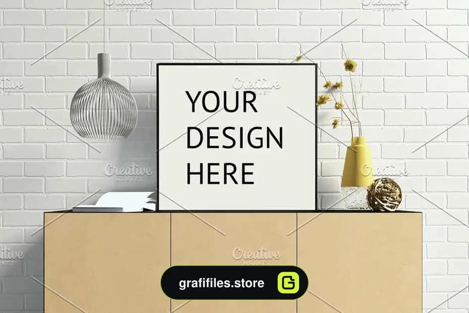 موکاپ قاب عکس Mock Up Poster - 13