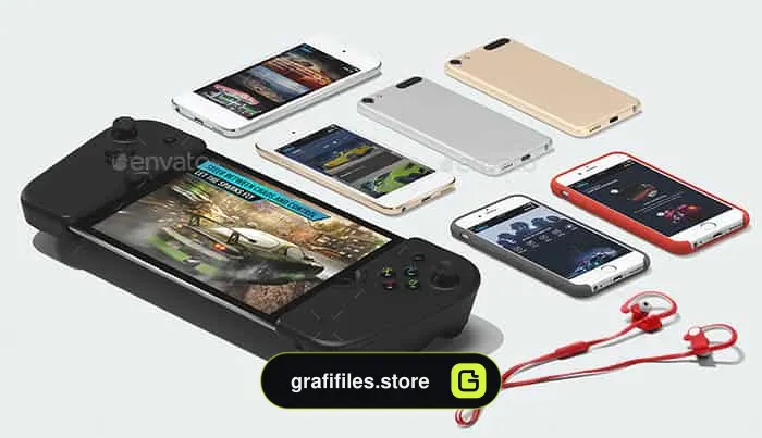 جعبه ابزار ساخت موکاپ محصولات اپل