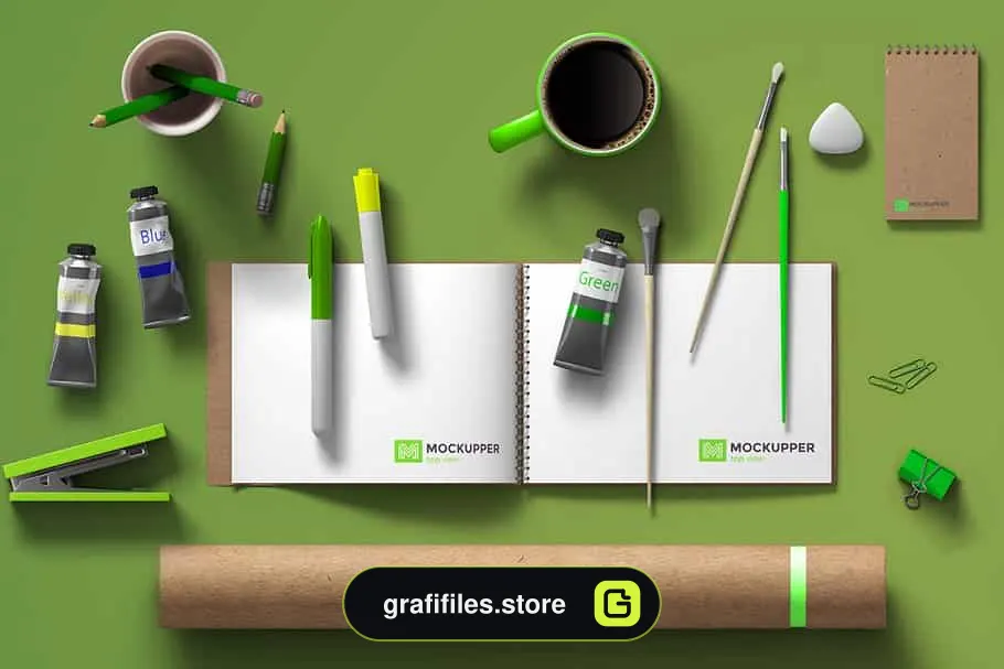 جعبه ابزار ساخت موکاپ Mockupper Scene Generator topview 4K