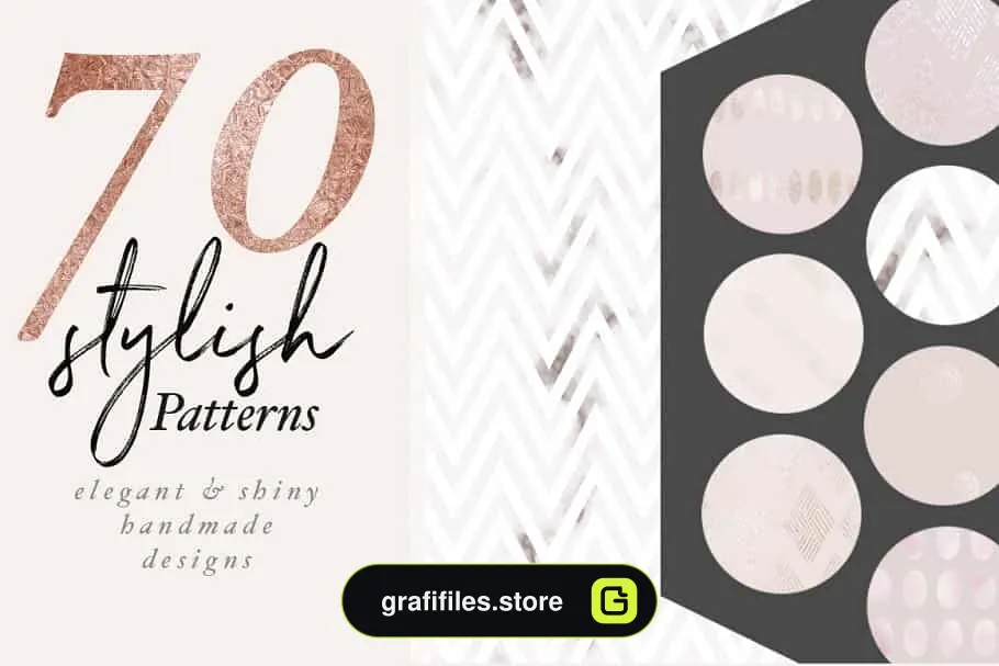 پترن گل Modern Subtle Floral Patterns Bundle
