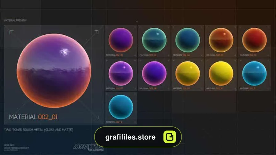 متریال Element 3d