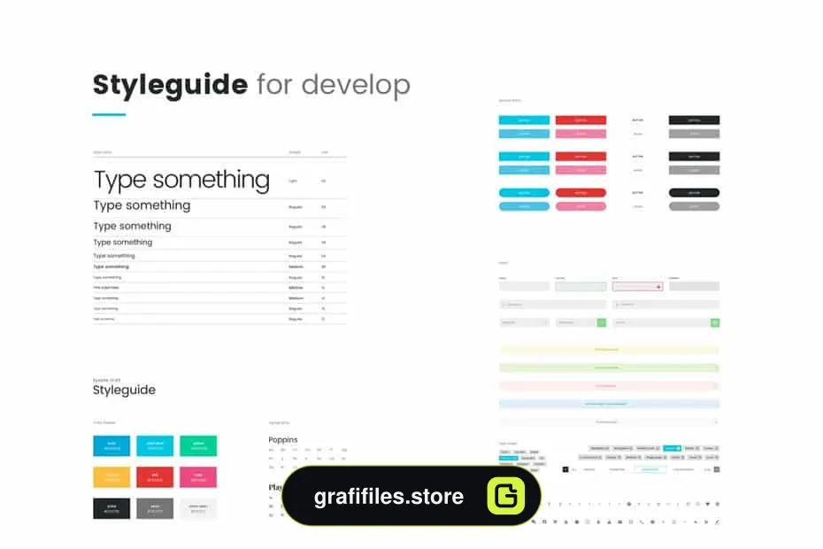 دانلود فایل لایه باز وب سایت Multi-Prupose Sketch Template UI Kit - 4 فایل لایه باز وب سایت