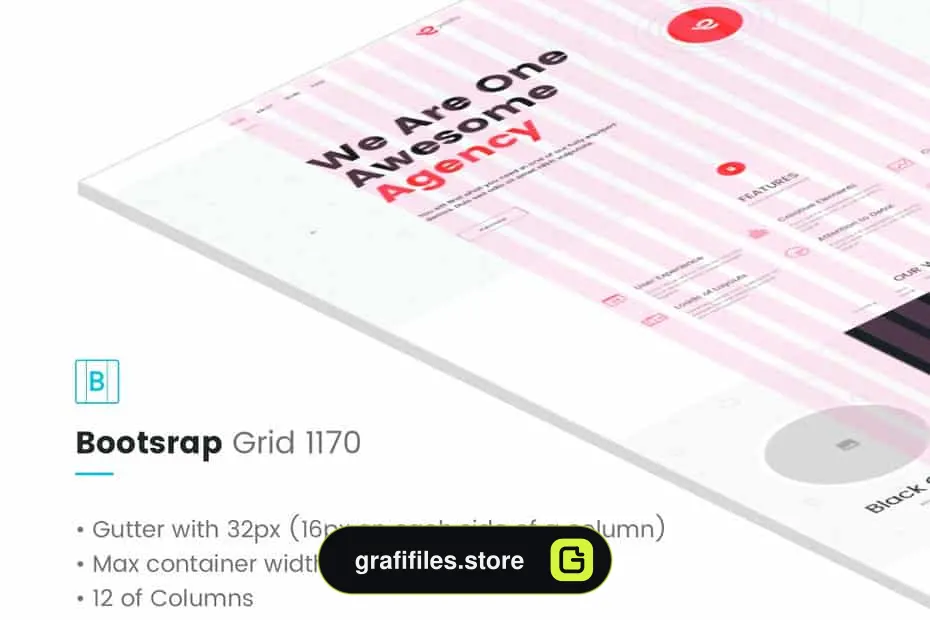 دانلود فایل لایه باز وب سایت Multi-Prupose Sketch Template UI Kit - 5 فایل لایه باز وب سایت