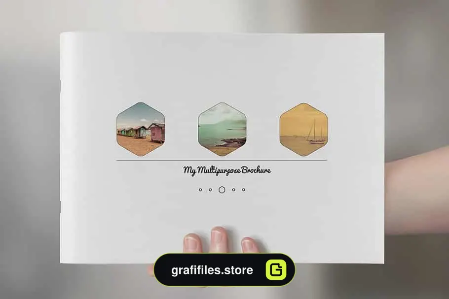 قالب ایندیزاین بروشور Multipurpose Clean Brochure