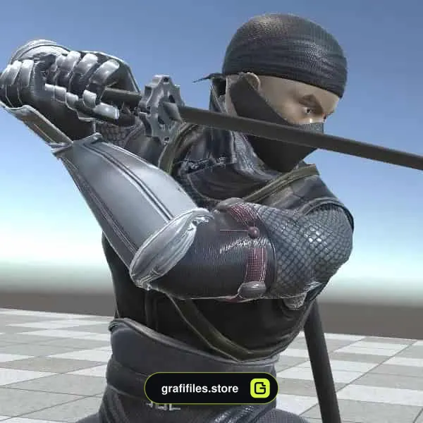 پروژه Ninja Animset برای یونیتی - 1
