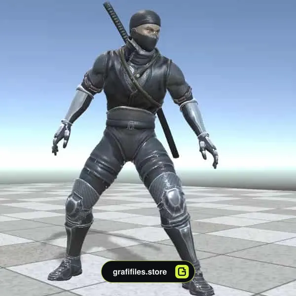پروژه Ninja Animset برای یونیتی - 3